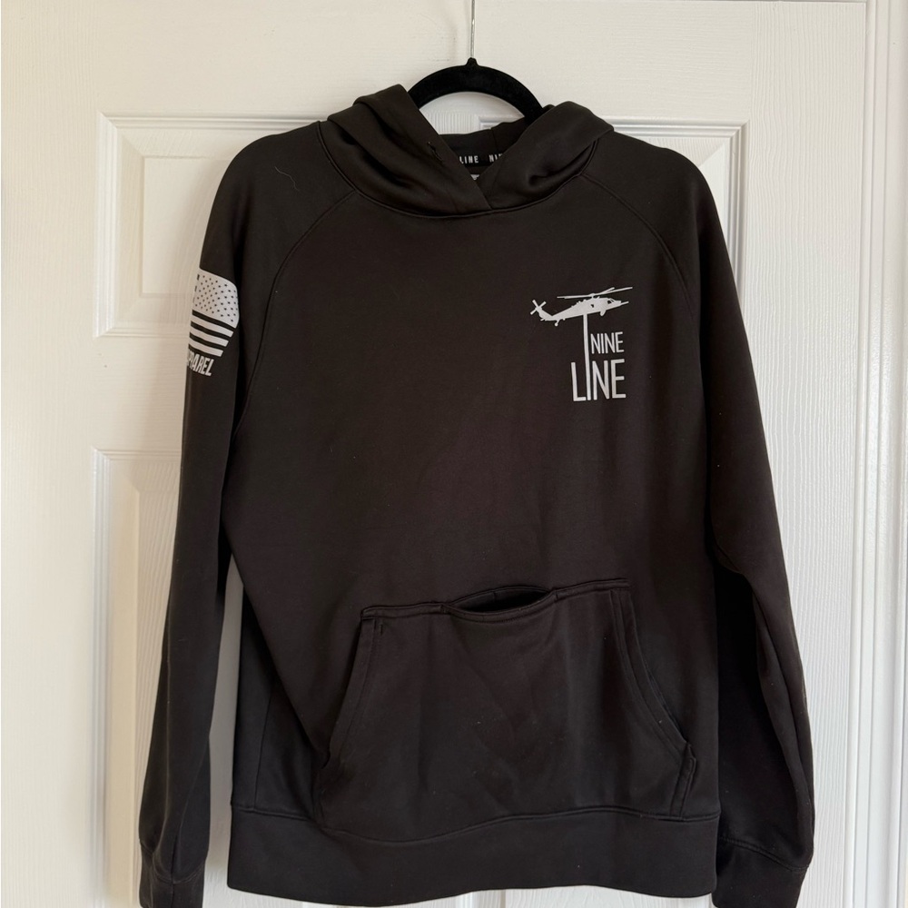 OPEN TO OFFERS!!! Nine Line Men's Black Logo Pullover Hoodie